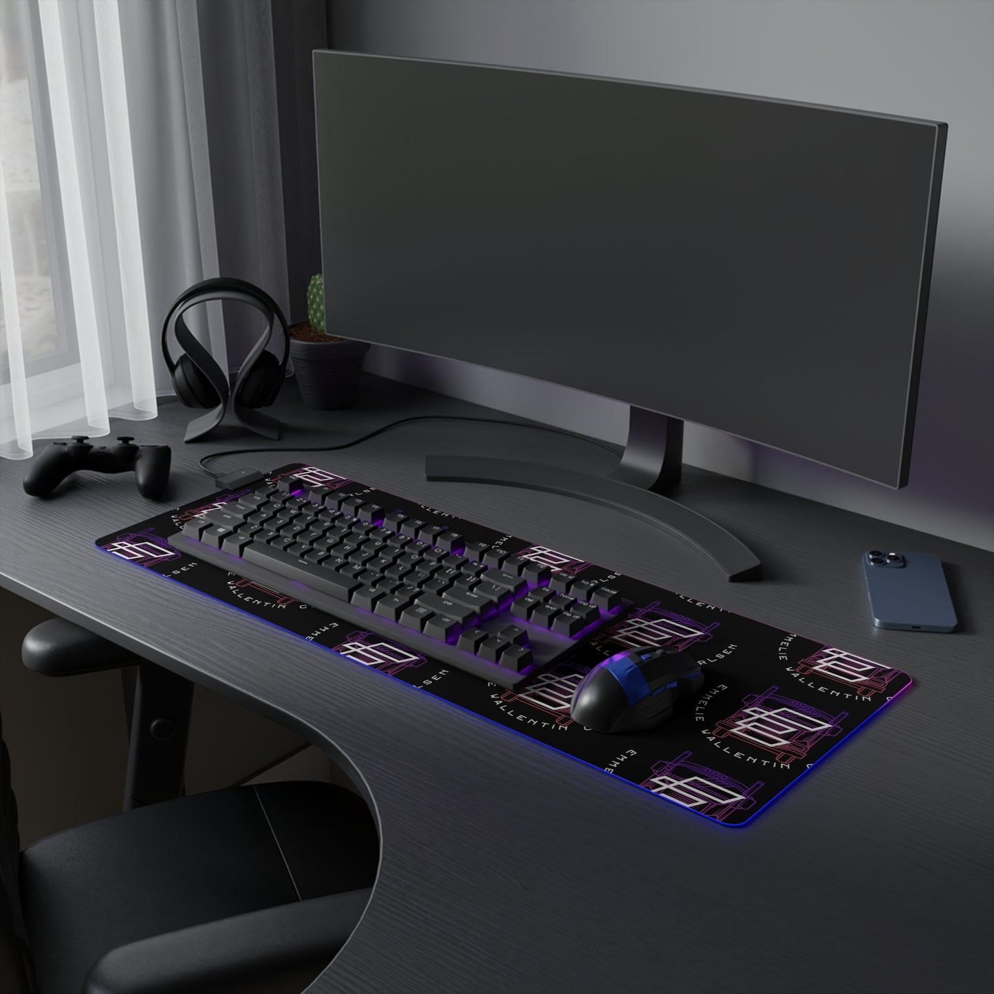 LED Gaming Mouse Pad