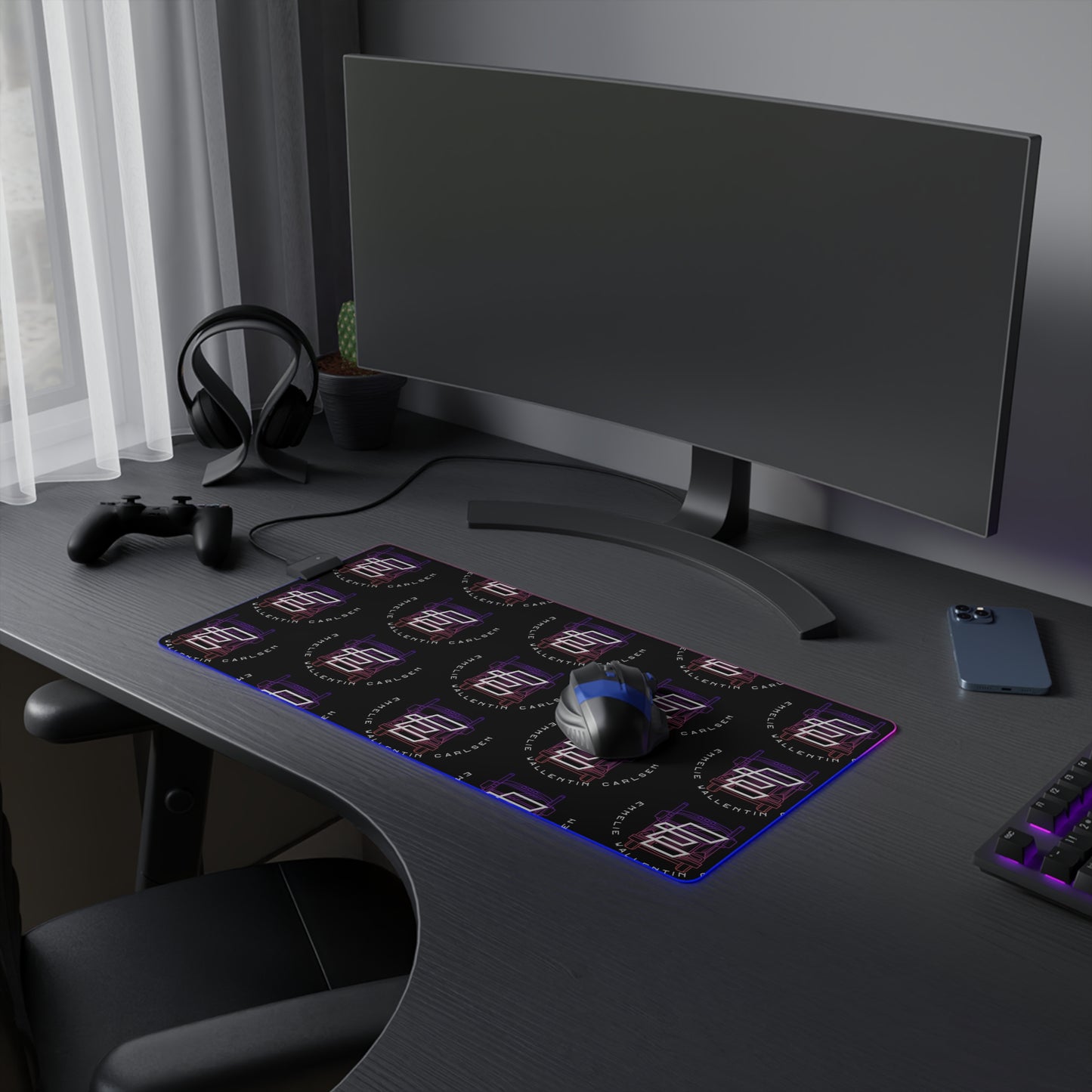 LED Gaming Mouse Pad